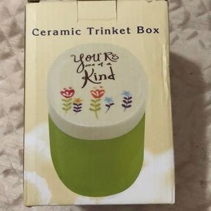 Ceramic Trinket Box